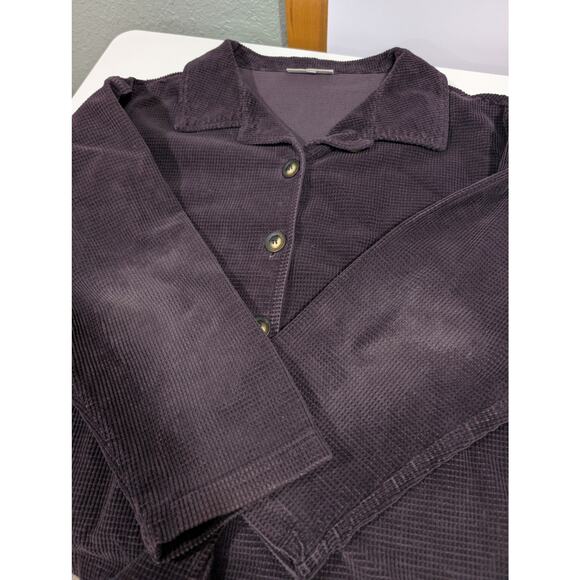 Bryn Walker Jacket Womens Small Purple Corduroy Lightweight Cotton - Picture 8 of 12